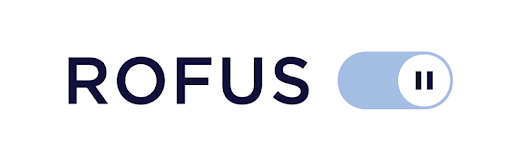 SĂĄdan bestemmer du, at et casino har ROFUSCaption: ROFUS Logo